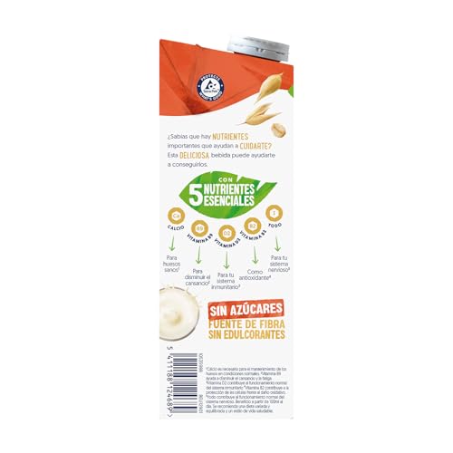 Miniatura 6 de Alpro Bebida Vegetal de Avena sin Ázucar - Pack de 6 x 1L