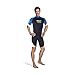 Mares 412549, Maglia Thermo con Manica Corta Uomo, Multicolore, 3XL