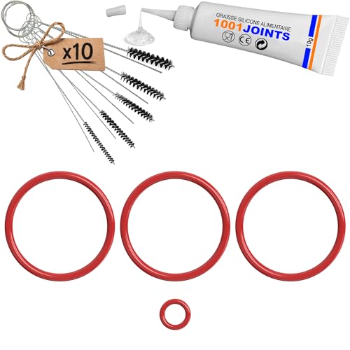 KIT DE 4 SEVERIN MANTENIMIENTO PERCOLADOR RUEDA Dentada GRUPO INFUSIÓN UNIDAD DE RAZADO MÁQUINA DE CAFÉ REEMPLAZO COMPATIBLE CON TCHIBO ESPERTO GRUNDIG KVA 4830 BEKO CEG 5301 SEVERIN KV 8090 SMEG ETC…