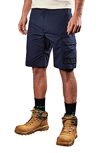 FXD Men's LS.1 Lightweight Quick Dry Work Short, 34W, Navy