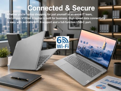 Image of Lenovo V15 G4 Business Laptop, 15.6 inch FHD, i7-13620H, 16GB RAM, 1TB SSD PC