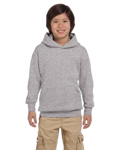 Hanes Youth ComfortBlend EcoSmart Hooded Pullover Fleece2