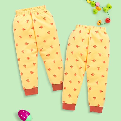 Image of LuvLap Baby Boys & Girls 100% Cotton Pyjama Pack of 3