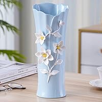 Amazon.co.jp: 花瓶 おしゃれ 大きい 陶器 花器 ドライフラワー M 造花