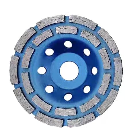 Diamond Concrete Grinding Wheel 4 1/2 inch for Polishing and Cleaning Stone Concrete Surface, Cement, Marble, Rock, Granite, and Removing, Angle Grinder Wheels Cup
