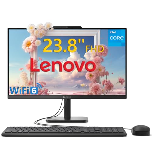 Image of Lenovo V100 23.8 inch 8GB 512GB SSD All-in-One Desktop Computer