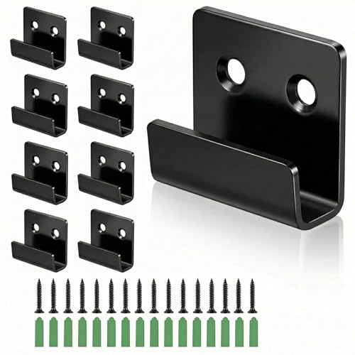 Dwsdws U Winkel Halterung 8 Stück Keramikfliesen Halterungen Verzinkt Schwerlast Haken Metall...