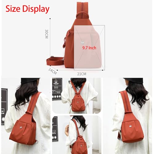 Waterproof 2-Way Commuter Bag, Oxford Large Capacity Convertible Shoulder Bags, Crossbody Anti-Theft Travel Tote3