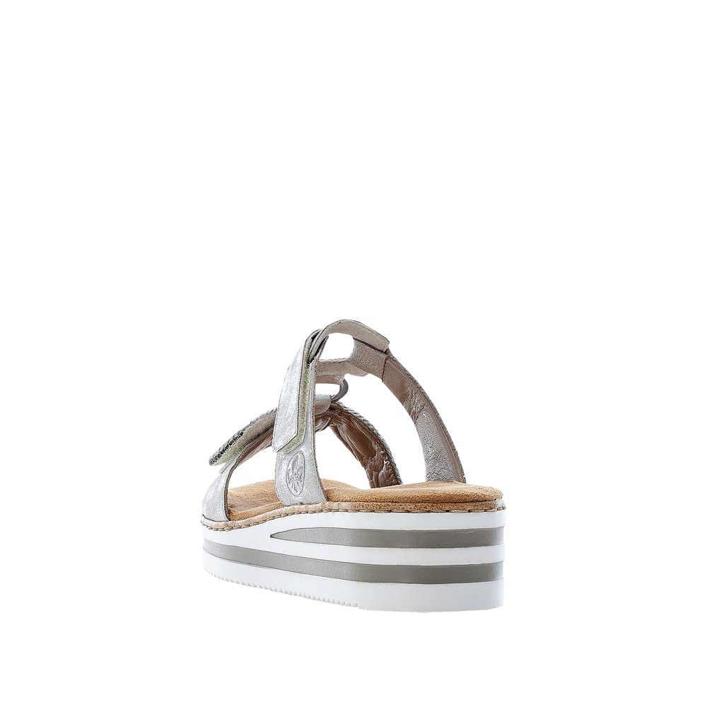 Rieker Pantolette Silber