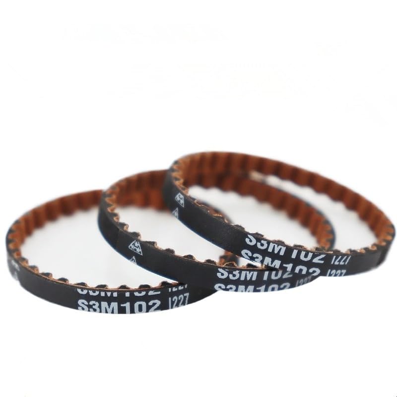 S3M1005 S3M1014 S3M1035 S3M1050 S3M1080 Super Belt Motor Tools Sander Treadmill Pulley Circular Teeth Rubber Belt(S3M1035,1PC_3MM)