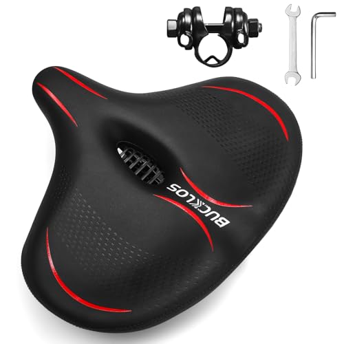 BUCKLOS Wide Comfort Bike Seat