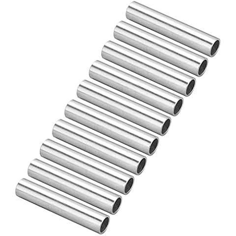 Aluminiumrohr 10 mm Durchmesser, rundes Aluminium, 10 Stück, Aluminiumrohr, rund, gerader Schlauch, Roboter-Unterstützungswerkzeuge Cover