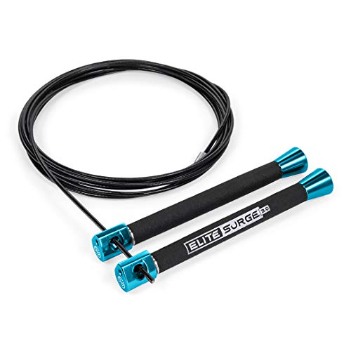 Elitesrs, Replacement Jump Rope Speed Cable For Double Unders, 10'L Cable, Black #TOP2