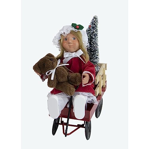Byers' Choice Toddler in Wagon 1821B from The Toddlers Collection