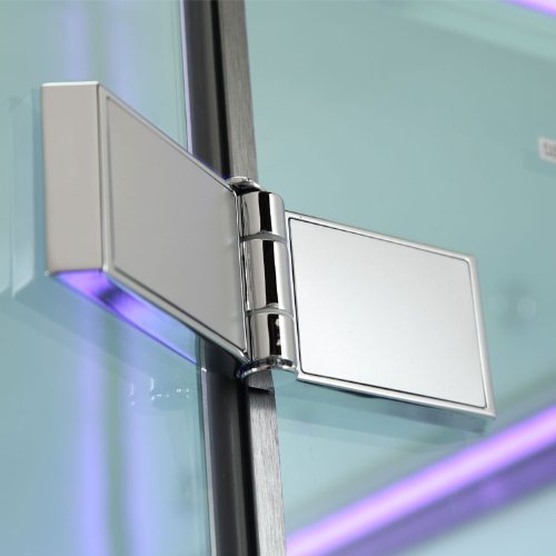 EAGO Dampfdusche DZ990- 1F12 weiß/ 120×90/ rechts-4