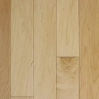 Mullican 181-HI-MA-3-L Hillshire 3" Wide Smooth Engineered Maple Hardwood Flooring, Low Gloss, Natural