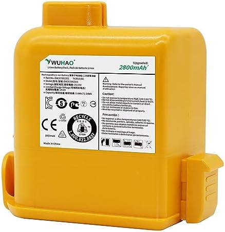 Batterie De Remplacement Pour Aspirateur LG Cord Zero A9, A9+, A9M, A958 - Modèle EAC63758601 Compatible - 5000mAh 25.2V