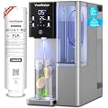 CT910G Alkaline Mineral Countertop Reverse Osmosis Water Filter - 2 Filters (1 RO + 1 Remineralization pH+ RO) for 4-Year Lifespan, 8-Stage Filtration, NSF 372,42,58, Reduce TDS PFAS, Bundle