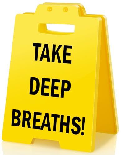 MBL Inspirational Funny Office Decor - Take Deep Breaths, Emotional