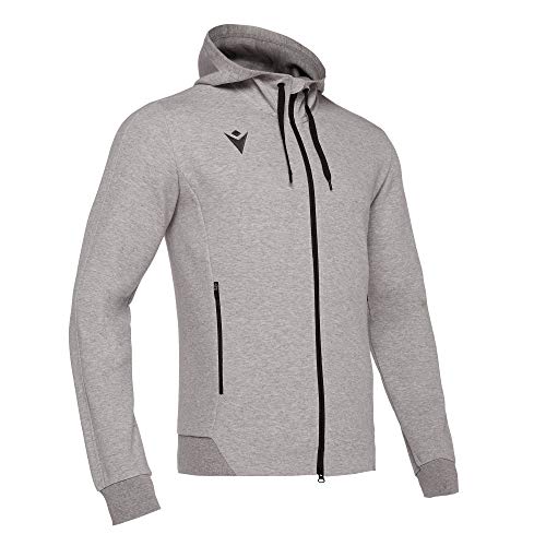 Image of Macron Men's Zither Sweatshirt, Grey, M, gray, M