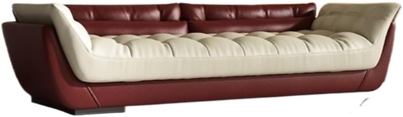 Storage Ottoman Bedroom Bed End Stool Living Room Bedside Long Stool Master Sofa Bed High-end Leather SofaWine Red,180cm