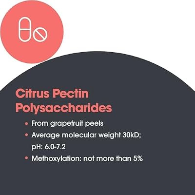 Nutricology Modified Citrus Pectin - 1.5 g Modified Citrus Pectin - Supports Gastrointestinal Cleansing - Vegetarian Capsules - Hypoallergenic Formula - 40 Servings - 120 Capsules