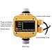 Homend Automatic Water Pump Pressure Controller, 110V Automatic Water Pump Pressure Controller with Electronic Pressure Switch Home Accessory Yellow