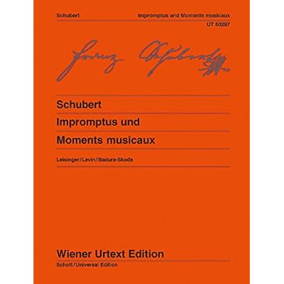 Impromptus and Moments musicaux - Wiener Urtext Edition - piano -