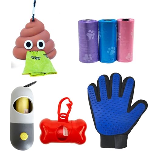 Kit Higiene Pet 03 Refil Rolo de Sacos de lixo Pet Cata Caca + 03...