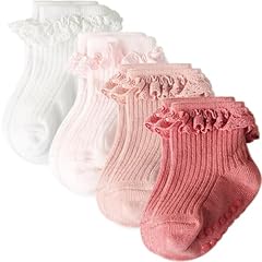 4 Pairs : White, Pink, Fresh Pink, Burgundy