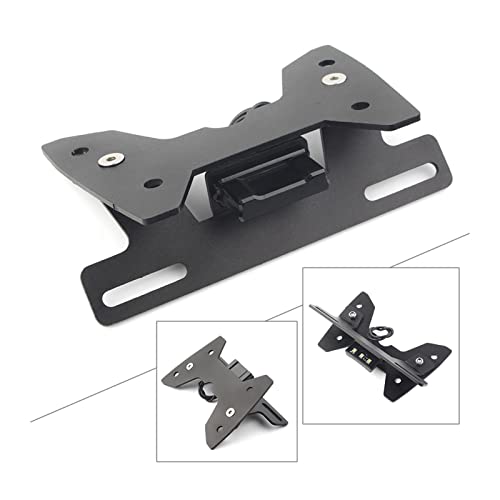 Support Plaque d'immatriculation Moto LED Anti Vibrations GSXR 600