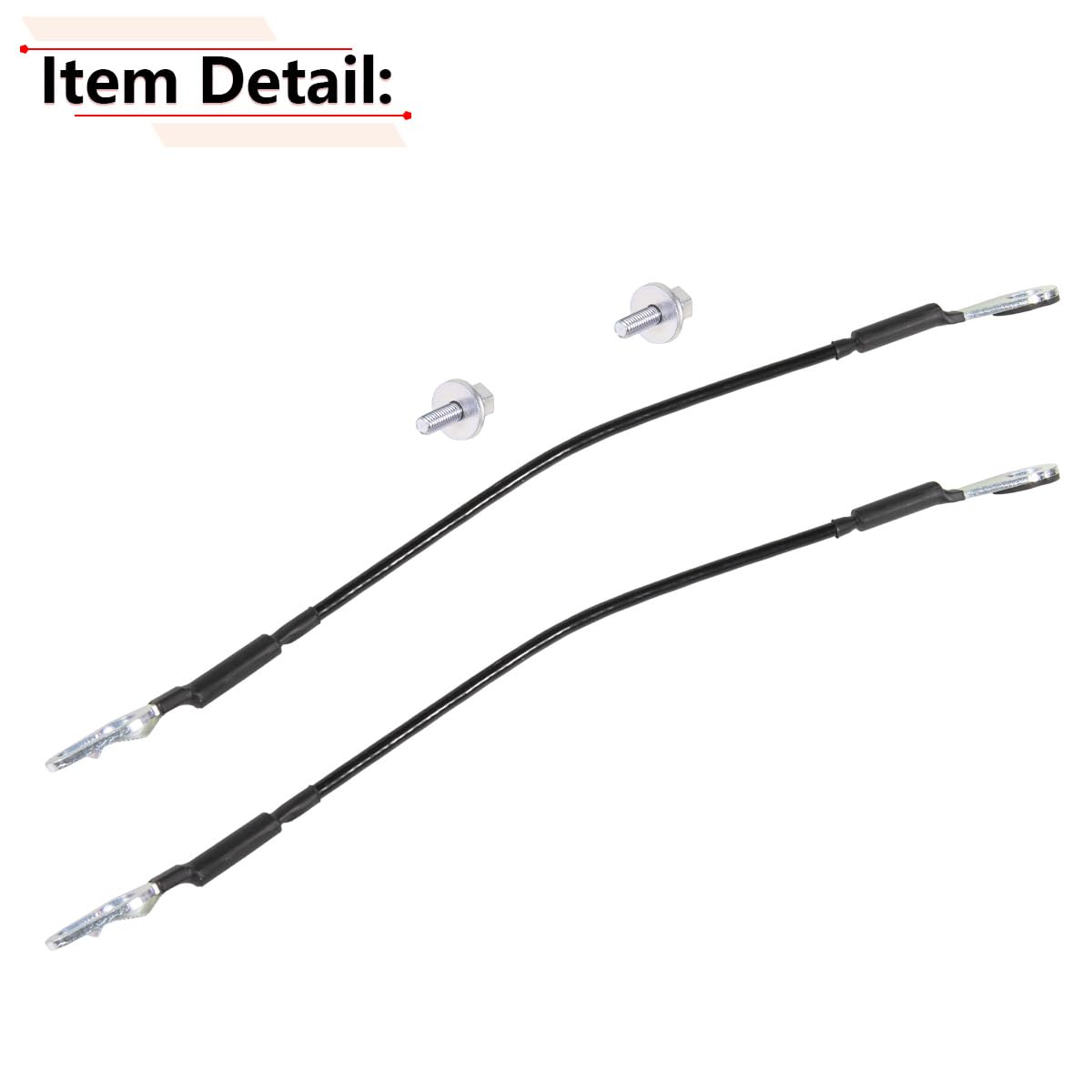 RLB-HILON Cavi Portellone Posteriore (Coppia) Per Chevy Silverado/GMC Sierra 1500 2500 3500 (2007-2016) - Ricambio OE 25838260