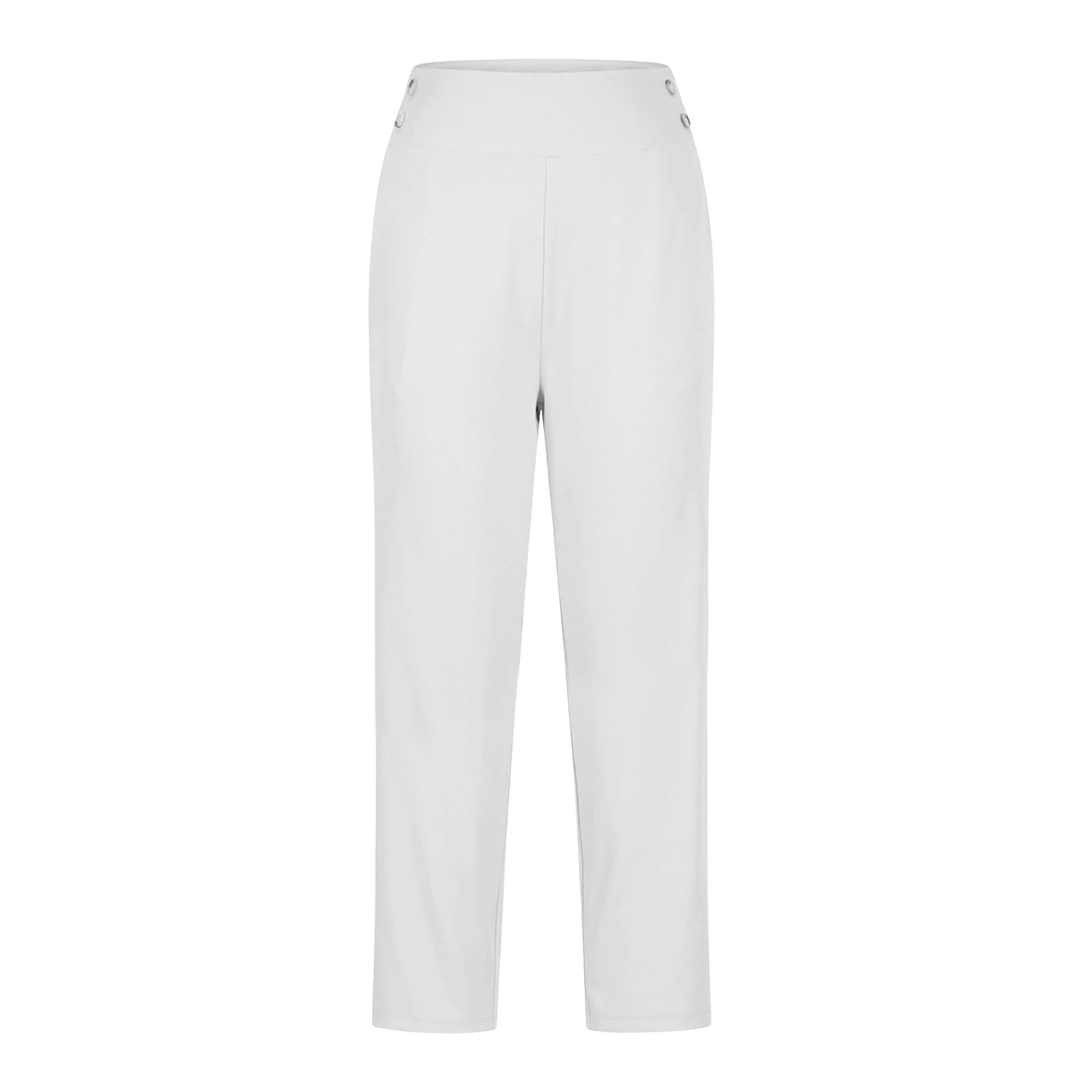 Pantaloni chino da donna, pinocchietti, pantaloni contenitivi della pancia, in tessuto, elasticizzati, leggeri, estivi, per yoga e jogging, slim fit, per il lavoro e il tempo libero
