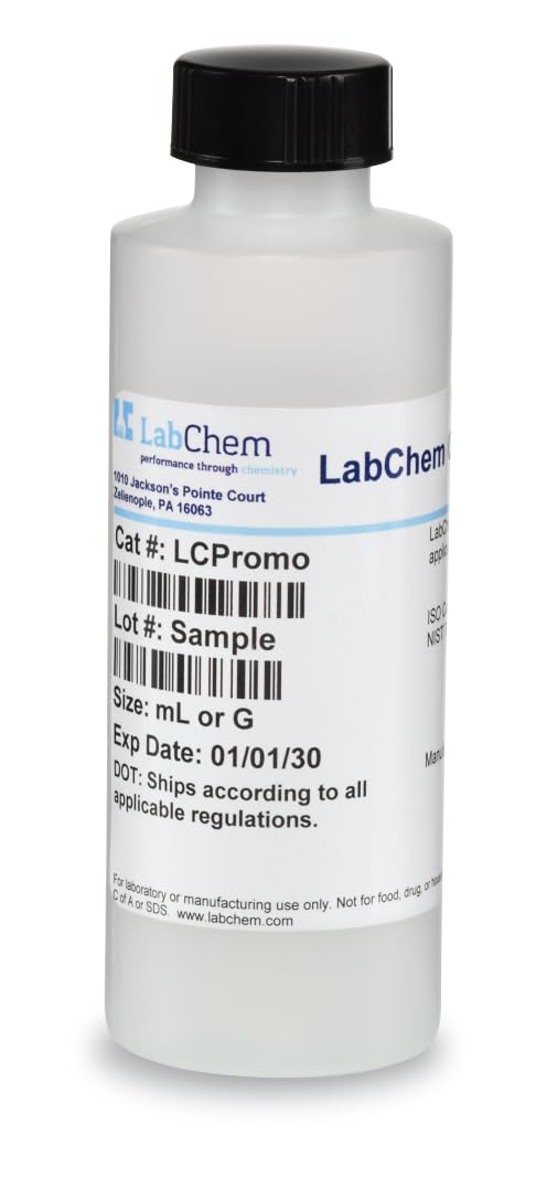 LabChem LC224007 Silicon AA Standard, 1000ppm (1 mL = 1 mg Si), 125 mL Volume