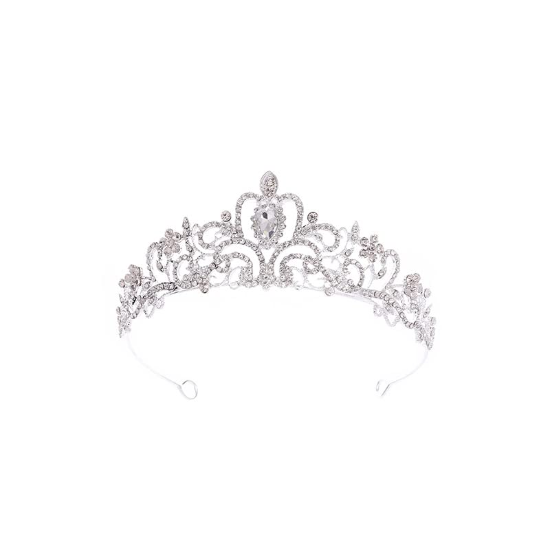 Diadème cristal anniversaire pour éclat royal et coiffure de mariée d'exception