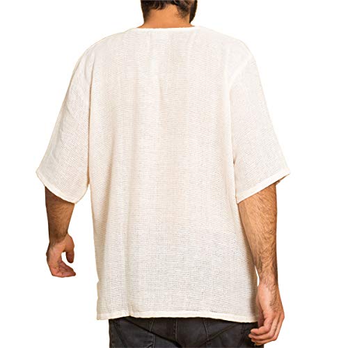 PANASIAM Farmershirt, SS White XL