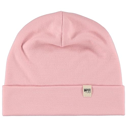 100% Merino Wool Cuff Beanie - Mens & Womens Warm Winter Hat - Watch Cap - Toque - Novelty Beanie - Blush Pink