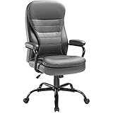 Einfach Big and Tall Office Chair Adjustable Ergonomic Home Desk Chair with Padded Armrests/Heavy...