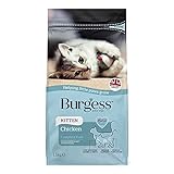 Burgess Dry Kitten Food Chicken, 1.5 kg