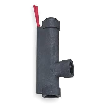 9/16-18 UNF SPDT Liquid Flow Switch 240VAC 0.1 gpm FS-4, 122352-1 Each