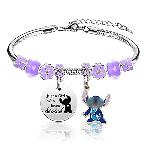 JRYXDS Bracciale Regolabile In Acciaio Con Stelle – Gioiello Per Battesimo, Comunione E Compleanno Ragazze