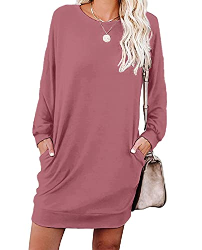 Womens Sweatshirts Long Sleeve Crew…