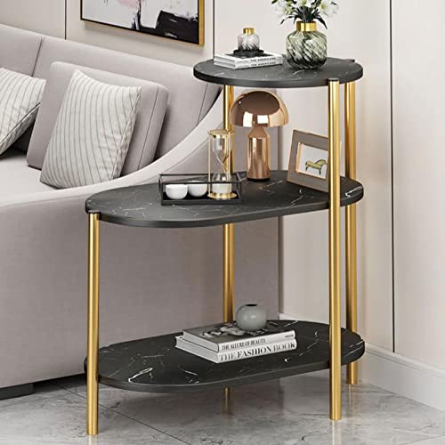 Table basse table d'appoint ovale moderne meuble de salon de chevet - 7