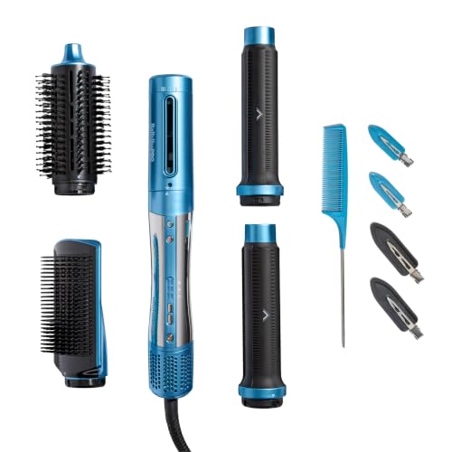 Image of BaBylissPRO The Style /Switch 5-in-1 Air Styling and Drying System, Ionic Lightweight Multi-Styler Hot Air Styler
