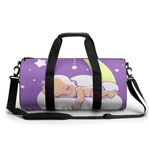 Sac de sport lune et étoiles pour vos week-ends et sessions de gym