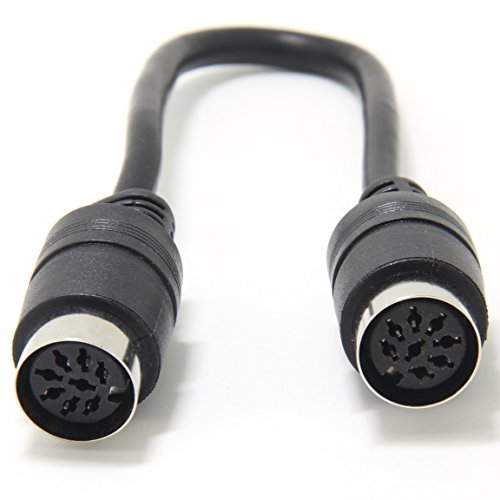 Ancable 8-PIN DIN Female to Female MIDI Extender Coupler Joiner for DIN 3 5 7 8 Midi Cable and Bang & Olufsen B&O BEOLAB Powerlink MK2 MK3