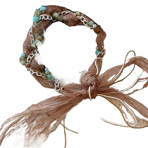 Waist Belt,mesh Weaving Cotton,Adjustable Multiway Body Chain & Hair Accessory