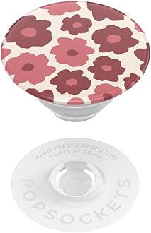 ​​​​PopSockets Phone Grip with Expanding Kickstand, Adhesive Grip - Mauve Floral