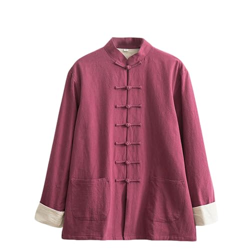 Costume Hanfu Tang homme coton respirant : fini les vêtements rigides avec ce manteau