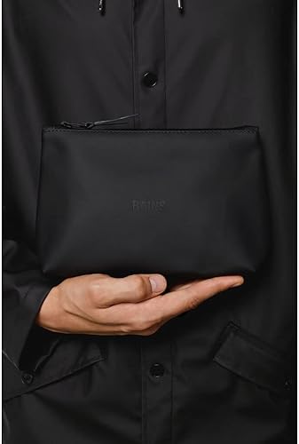 Miniatura 2 de RAINS Bolsa de cosméticos para mujer, negro/blanco, talla única